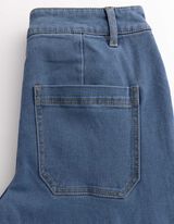 Caprihose - Regular Waist - blau