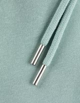 Hoodie - Kap - turkoois