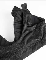 Bralette - Lurex - zwart