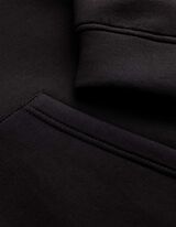 Sweatjacke - Oversized Fit - Schwarz