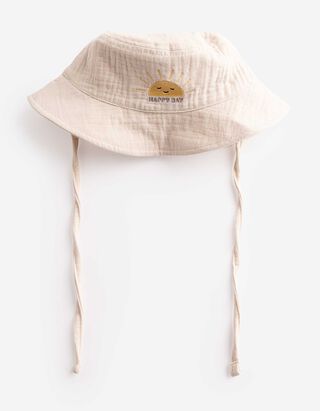 bucket hat - Mu&scaron;el&iacute;n - bezova