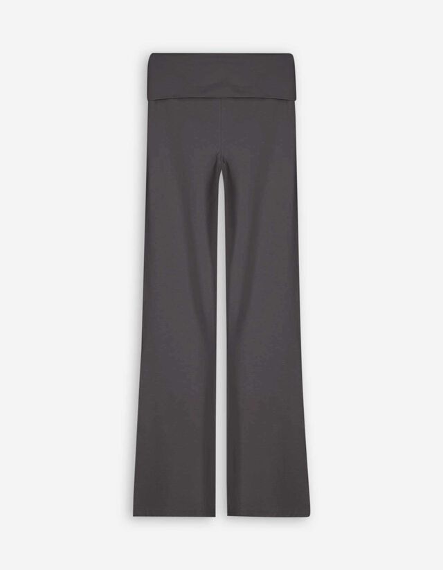 Pantalon Legging Gris Foncé Taille S 100% Lin – Terry Lane, Neuf Avec Étiquettes
