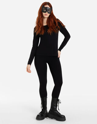 Maska - kat - cierna