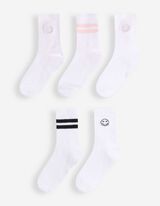 Tennissocken - 5er-Pack