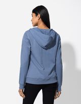 Felpa aperta - celeste