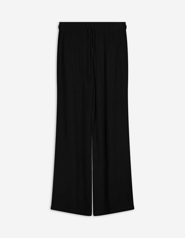 Pantaloni palazzo - Negru