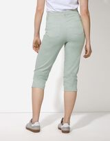 Caprihose - einfarbig - hellgrün