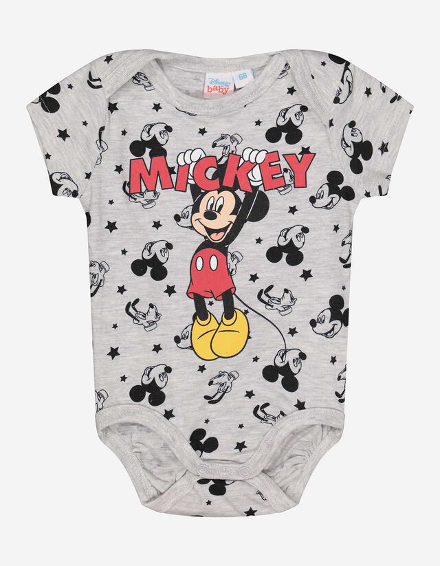 Body - Mickey Mouse - Gri deschis