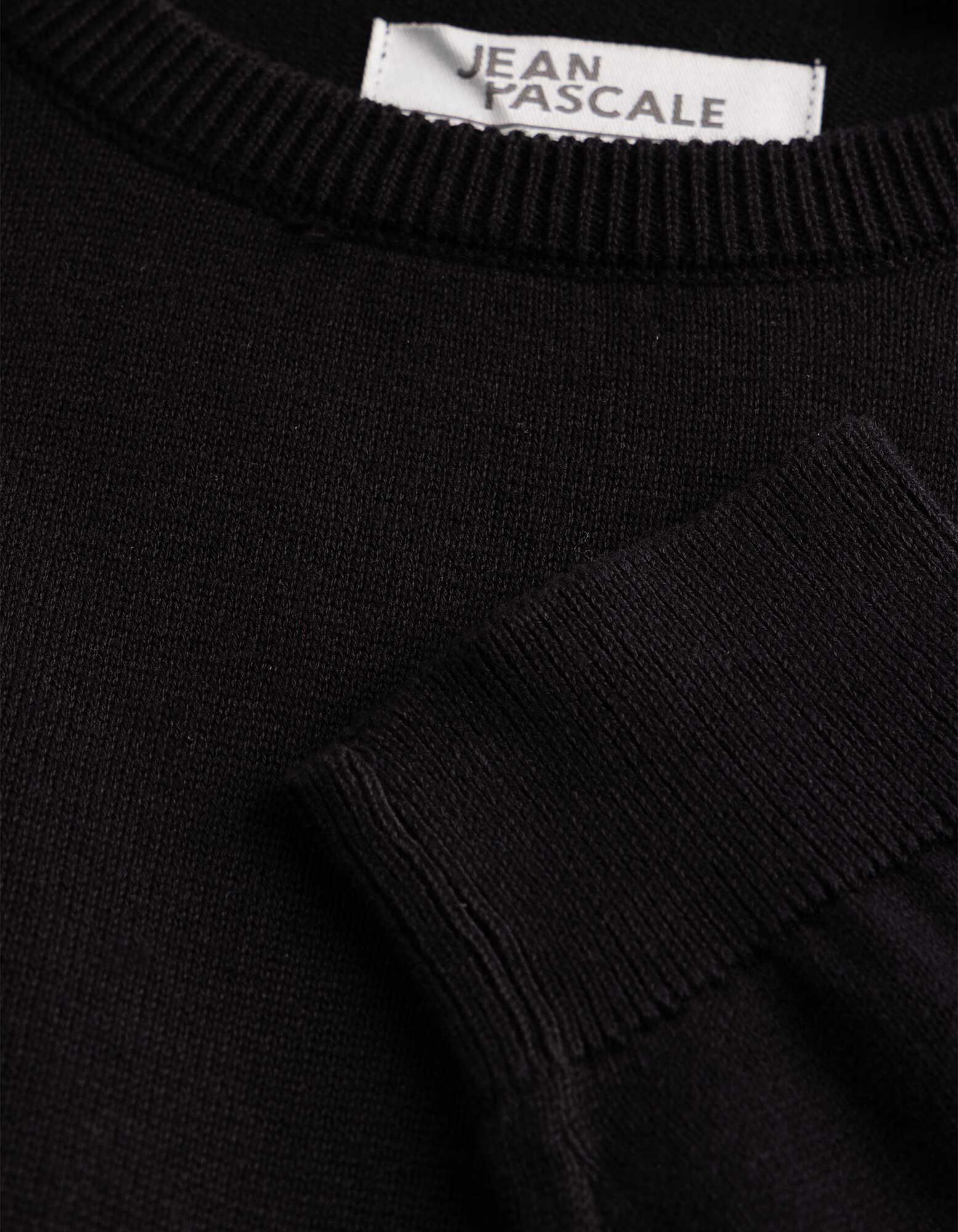 Pullover - Baumwolle - Schwarz
