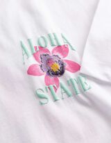 Tričko - Potisk na zadn&iacute; straně - b&iacute;l&aacute;