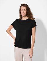 T-shirt - Mieszanka bawełny - czarny