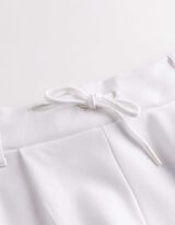 Pantaloni - Regular Fit - Alb