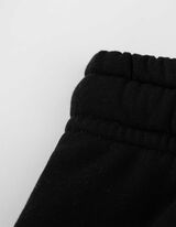 Joggingové kalhoty - Jednobarevné - cerná