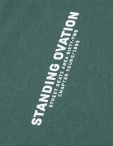 Hosszú ujjú felső - Túlméretezett fazon - sötétzöld