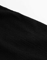 Pantaloncini - Miscela di materiali - nero