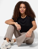 Legging - Lélegző szövet - bézs