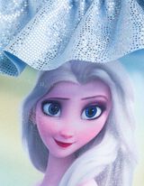 Costume da bagno - Frozen - celeste