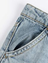 Cargohose - Denim - hellblau