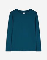 Maglia a manica lunga - Cotone - blu scuro