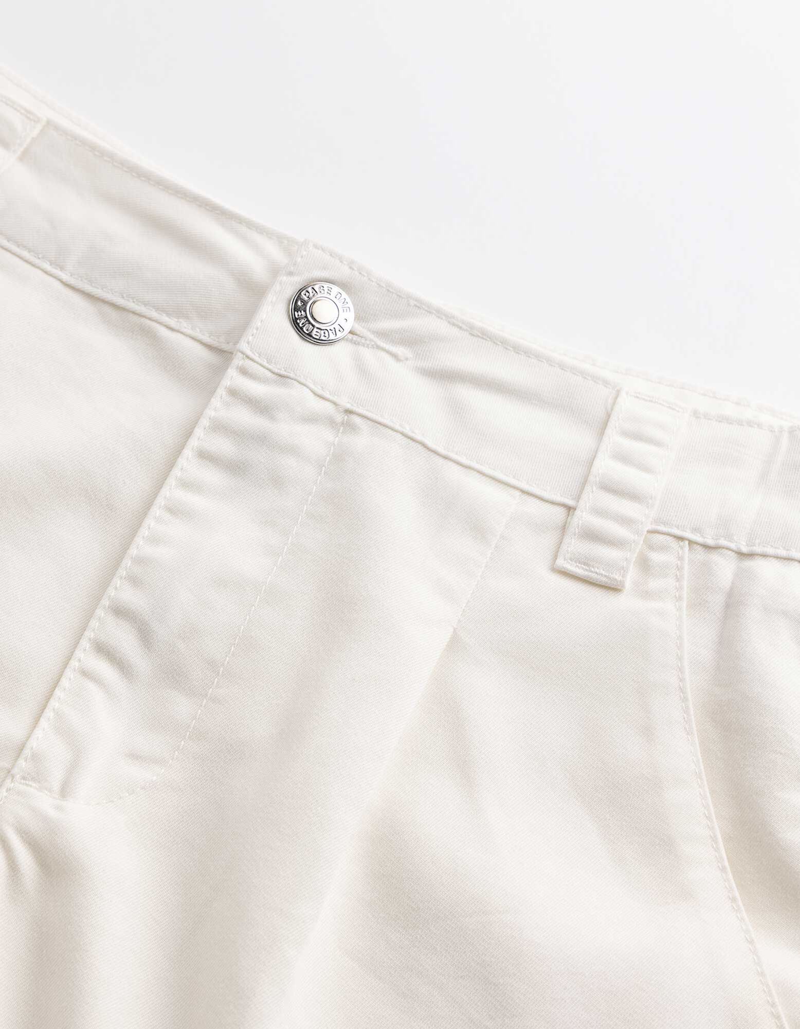 Jeansshorts - Regular Fit - Wei&szlig;