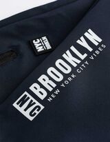 Jogginghose - Print - dunkelblau