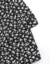 Salopetă - Decolteu Carmen - Negru