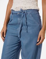 Culotte - 7/8 lengte - Lichtblauw