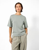 T-shirt - Modaal - Kaki