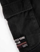 Bermude  - Na&scaron;iveni džepovi - crno