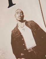 T-shirt - 2Pac - beige