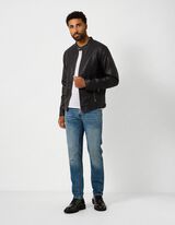 Jacke - PU - Schwarz