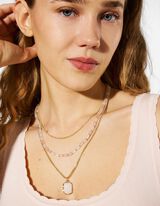 Kette - 3er-Pack - goldfarben