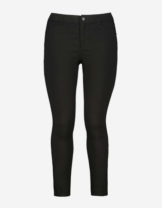 Jeggings - Viscose m&eacute;lang&eacute;e - Noir