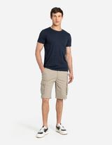 Tričko - Základné - tmavomodra