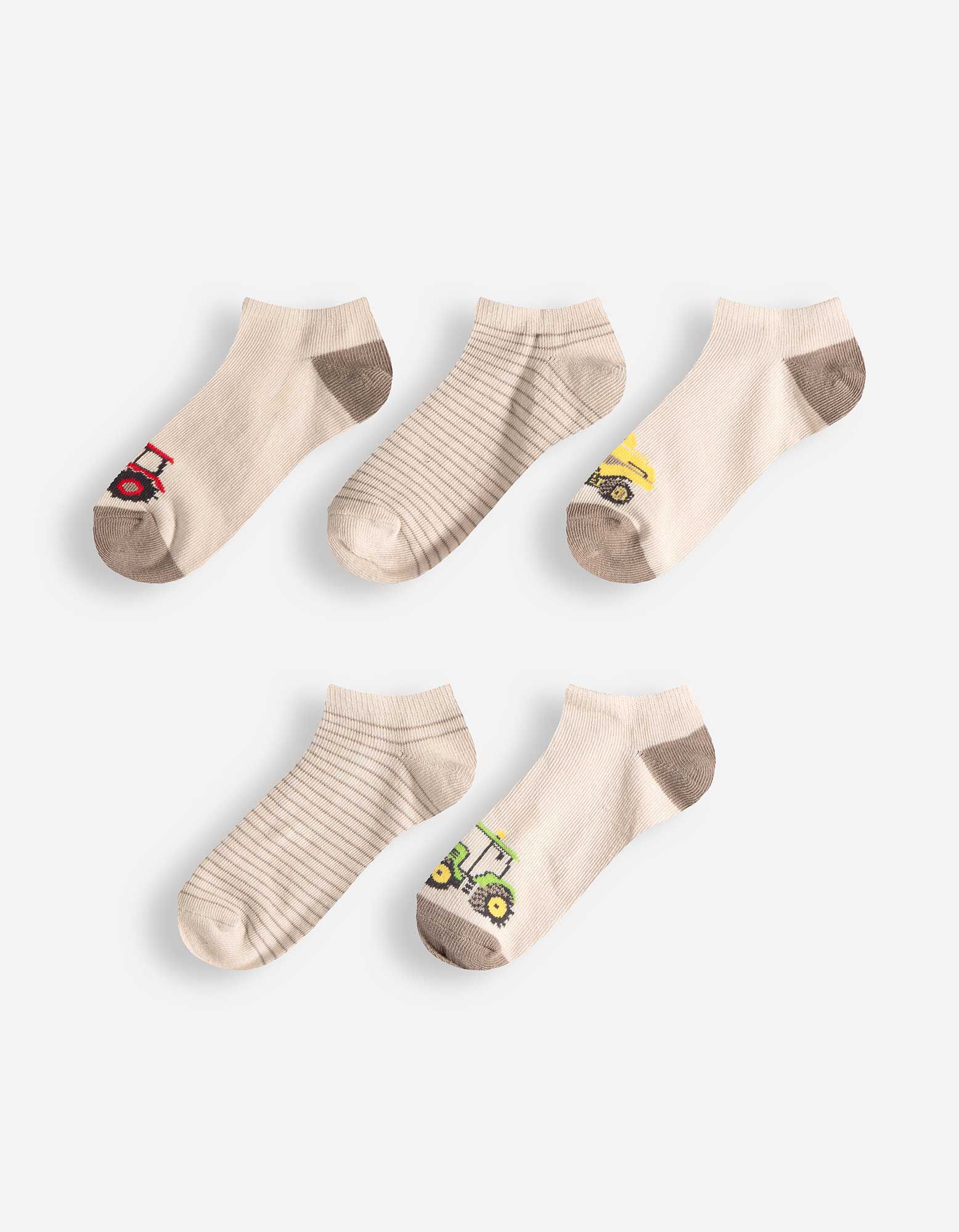 Sneakersocken - 5er-Pack