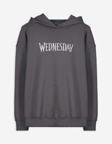 Mikina - Wednesday - tmavoseda