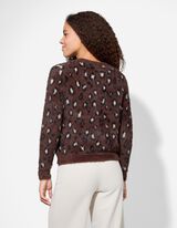 Bliuzonas - AnimalPrint - tamsiai rudas