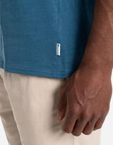 Majica kratkih rukava - Džep na prsima - tamno zelena