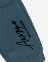 Jogginghose - Print - blau