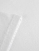 Tričko - Nadměrný střih Oversized Fit - bílá