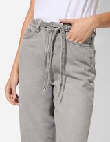 Jeans - Straight fit - grigio