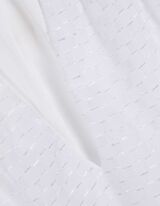 Halenka - Volný střih Loose Fit - bílá