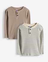 Langarmshirt - 2er-Pack