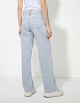 Jeans hlače - Kroj Baggy Fit - modra