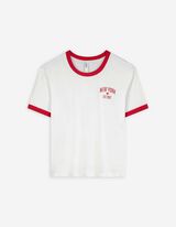 T-Shirt - Print - weiß