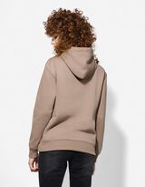 Kapuutsiga dressipluus - kapuuts - helepruun