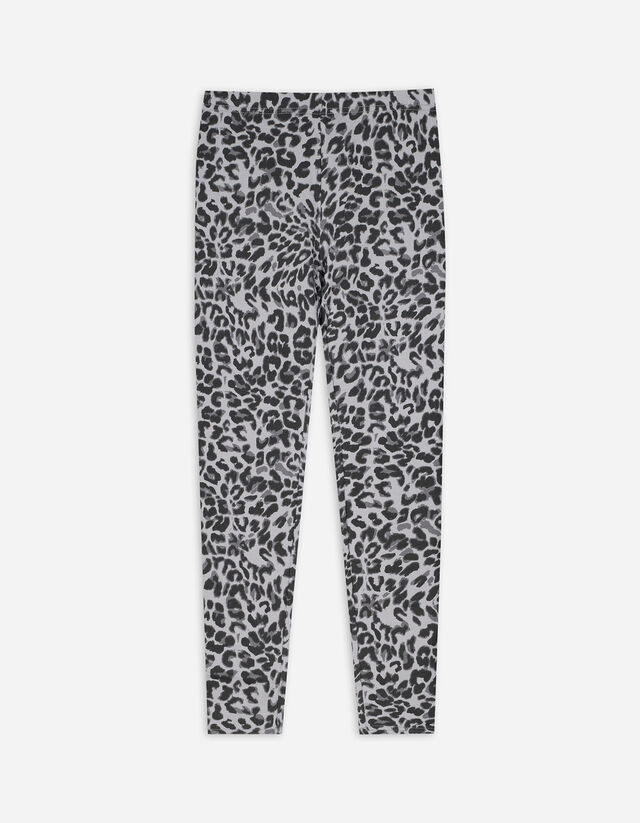 legginsy - efekt termiczny - szary