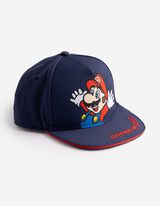 Casquette - Super Mario - Bleu fonc&eacute;