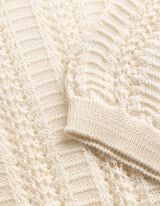 Pullover - Strick - wei&szlig;