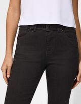 Basis jeans - Schoon waseffect - zwart